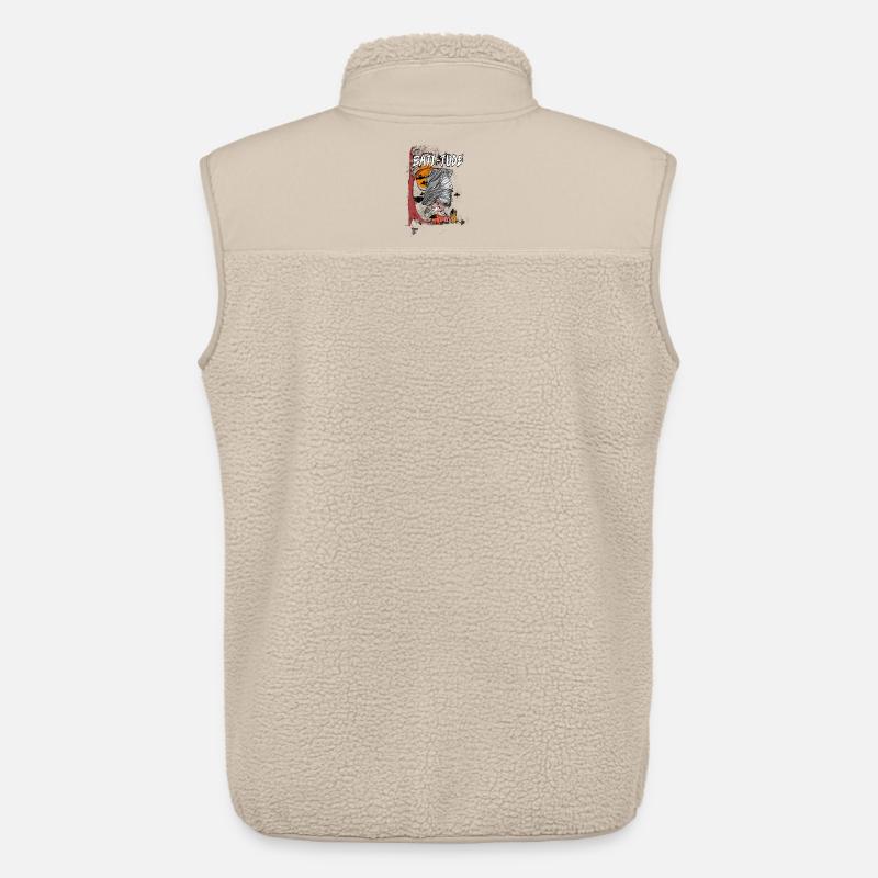 Batt-itude - Unisex Sherpaweste von Stanley/Stella - Beige