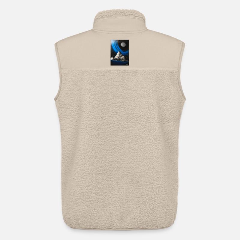 big rocks no.2 - Unisex Sherpaweste von Stanley/Stella - Beige