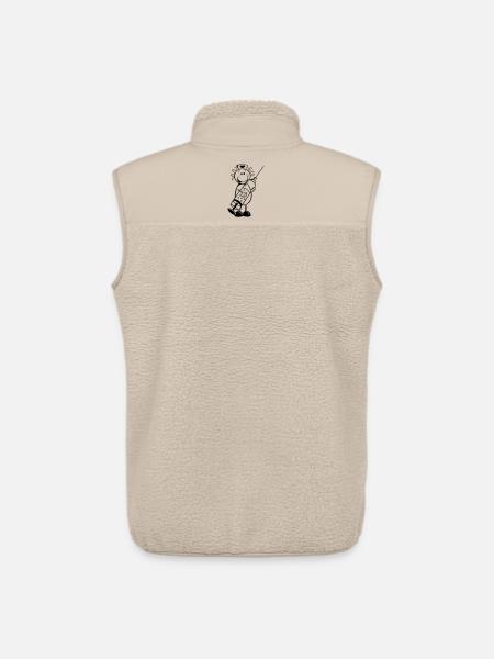Krankenschwester Strichmännchen - Geschenk - Unisex Sherpaweste von Stanley/Stella - Beige