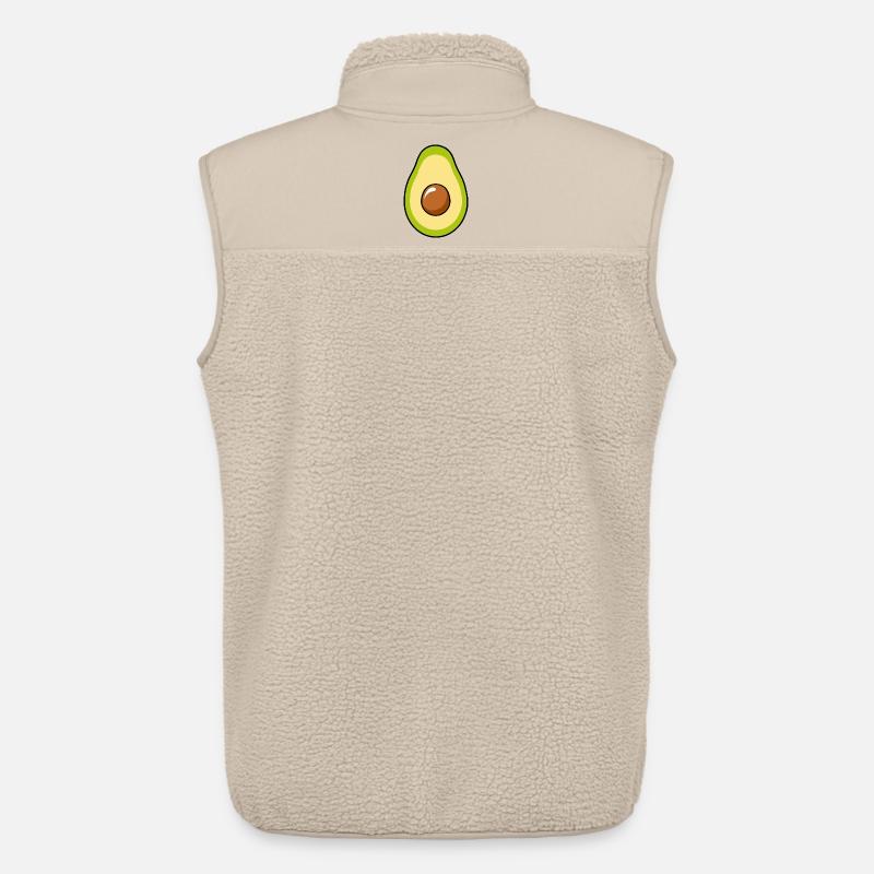 Avocado - Unisex Sherpa Gilet by Stanley/Stella - beige