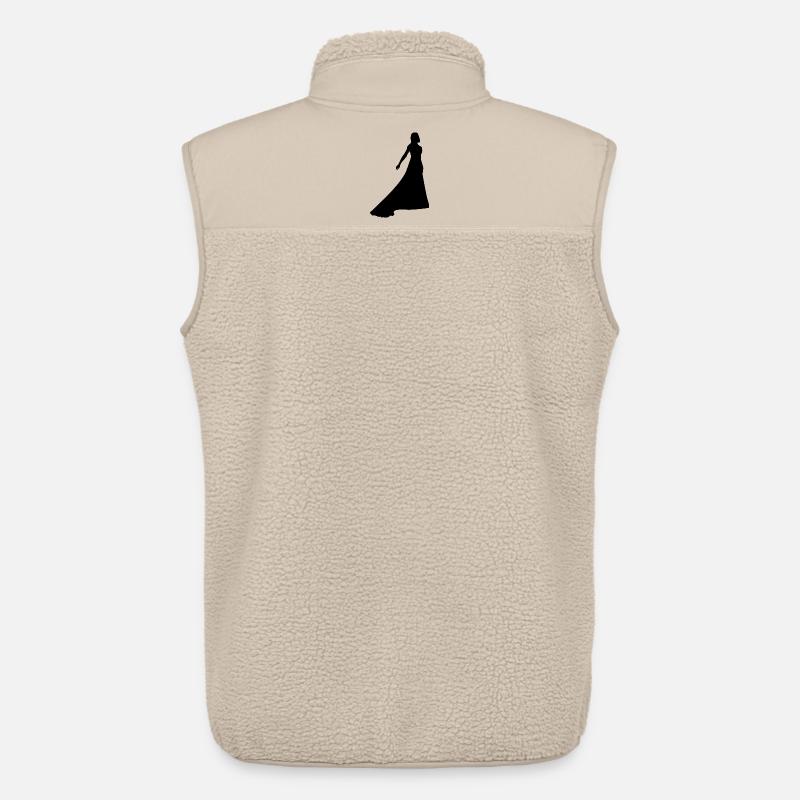Dance - Unisex Sherpa Gilet by Stanley/Stella - beige