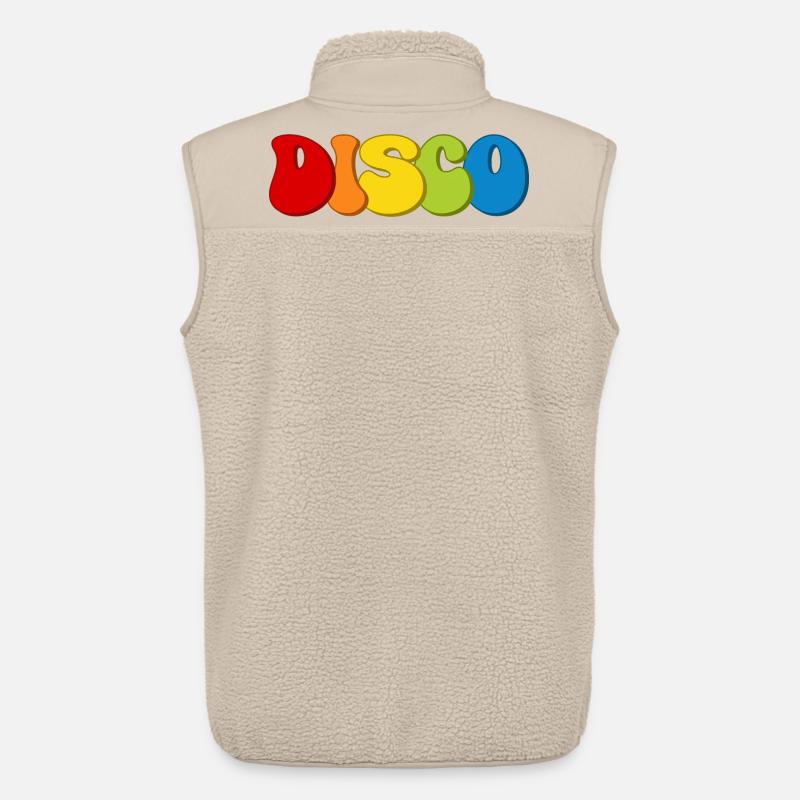 Disco - Unisex Sherpaweste von Stanley/Stella - Beige