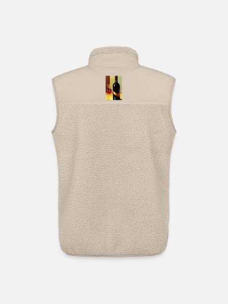 Wein Trinker - Unisex Sherpaweste von Stanley/Stella - Beige