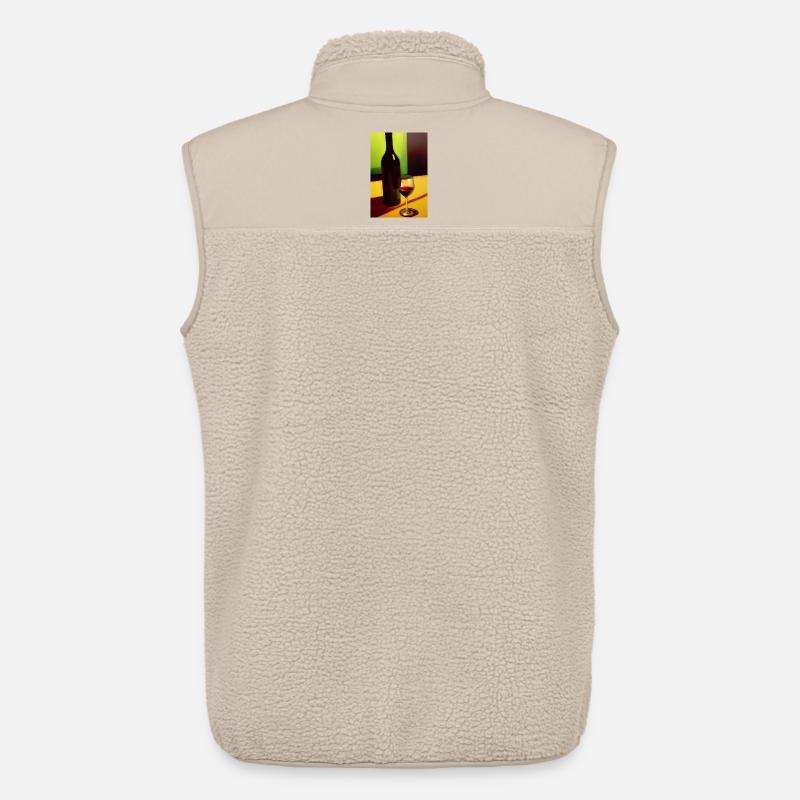 Wein Trinker - Unisex Sherpaweste von Stanley/Stella - Beige