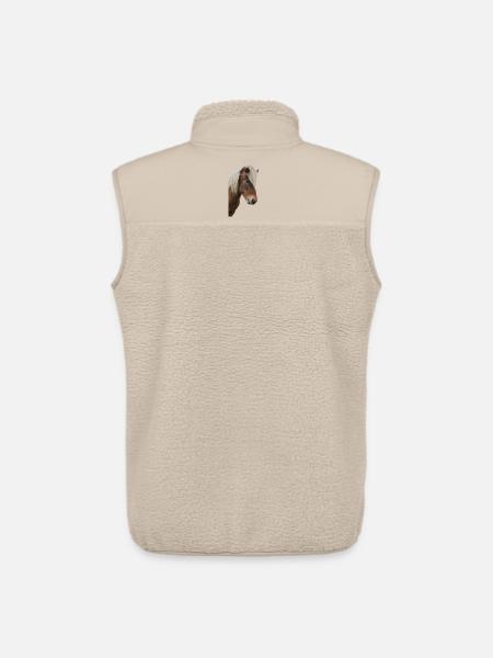 Hevoset T-paita Lahjaratsastaja - Unisex sherpaliivi Stanley/Stellalta - beige