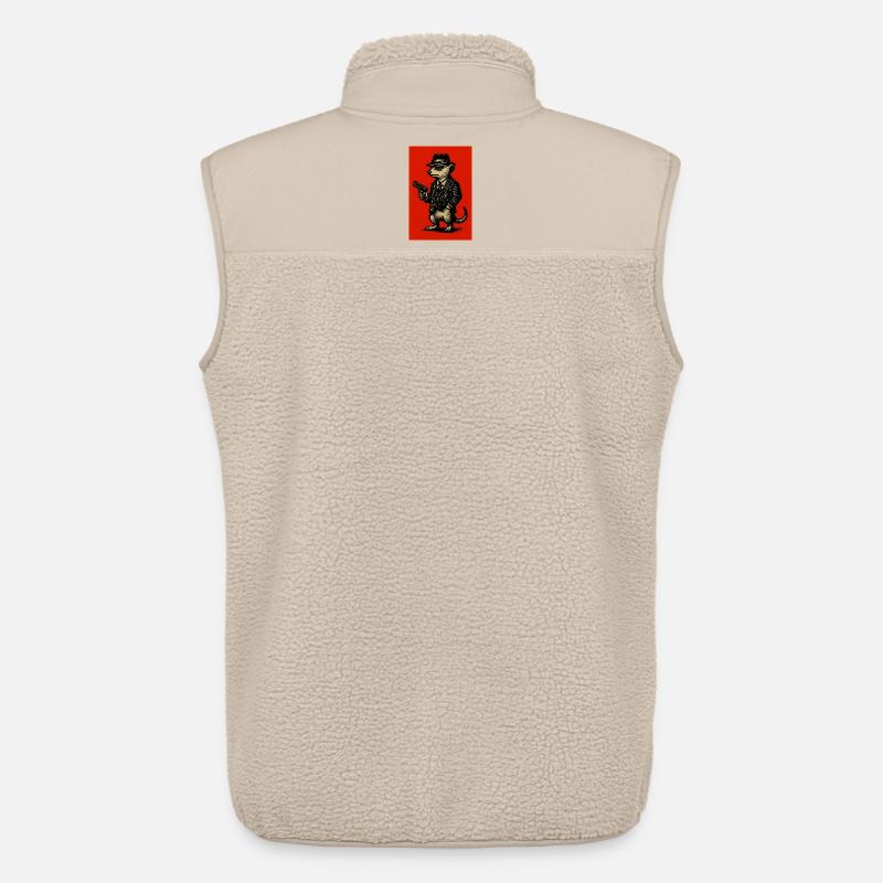 erdmännchen comichelden 4 - Unisex Sherpaweste von Stanley/Stella - Beige