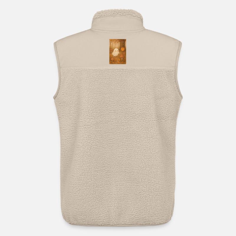 Cute Halloween Ghost - Unisex Sherpaweste von Stanley/Stella - Beige