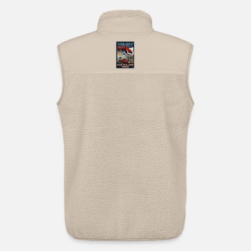 Tshirt_Hue_Pulling_Team - Unisex Sherpa Gilet by Stanley/Stella - beige