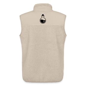 Zaubertrank Flasche Magie - Unisex Sherpaweste von Stanley/Stella - Beige - Hinten - AI Model Male 178 light (178cm)