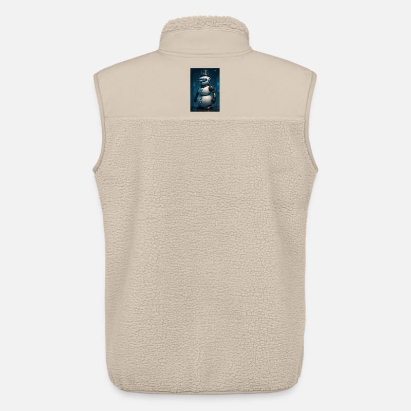 RockyZoo21 - Unisex Sherpaweste von Stanley/Stella - Beige