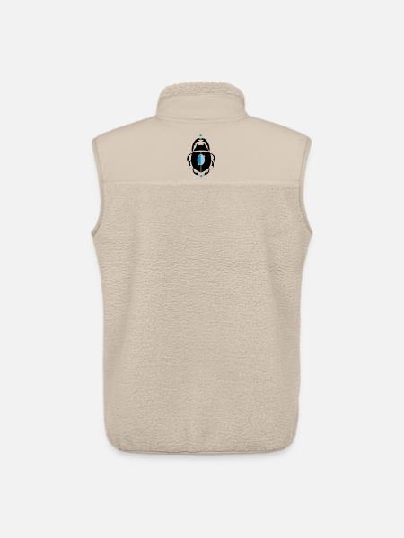 Skarabaeus Glückskäfer - Unisex Sherpa Gilet by Stanley/Stella - beige