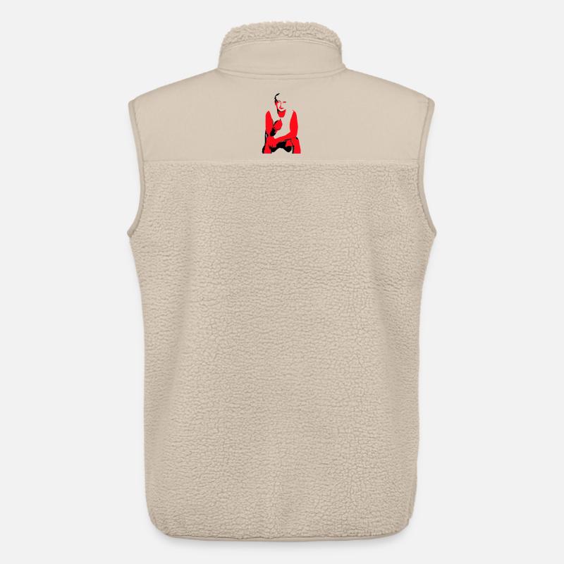 Bruder - Unisex Sherpaweste von Stanley/Stella - Beige