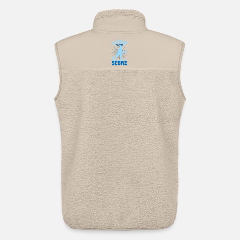 Junge der Lacrosse spielt - Unisex Sherpaweste von Stanley/Stella - Beige