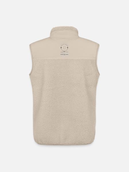 Cabin #20 in Camp Half Blood, Child of Hecate - Unisex Sherpa Gilet by Stanley/Stella - beige