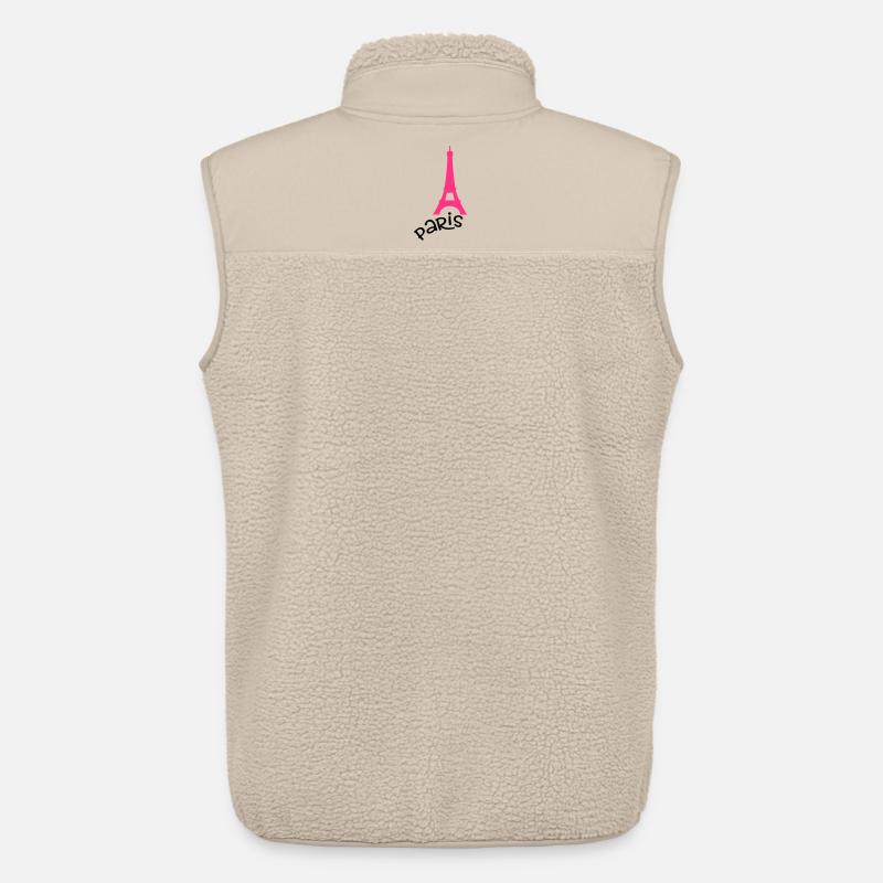 Paris - Unisex Sherpaweste von Stanley/Stella - Beige