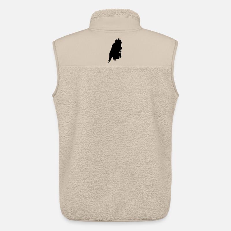 Lefkada - Unisex Sherpa Gilet by Stanley/Stella - beige