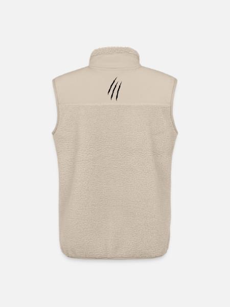 griffe - Veste sans manches sherpa unisexe Stanley/Stella - beige