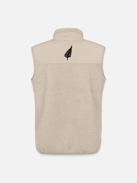 Fern - Unisex Sherpa Gilet by Stanley/Stella - beige