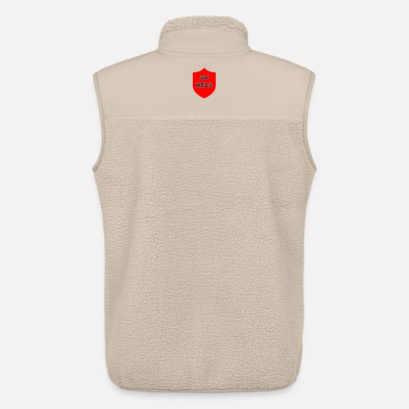 Du Held Schild - Unisex Sherpaweste von Stanley/Stella - Beige