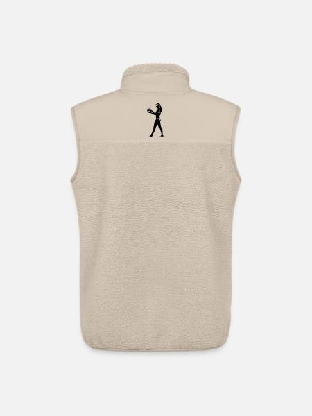 Beachvolleyball - Unisex Sherpaweste von Stanley/Stella - Beige