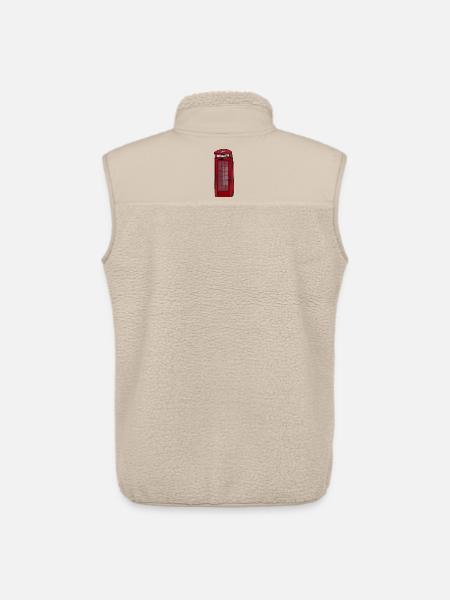 Puhelinkoppi Puhelin Vintage - Unisex sherpaliivi Stanley/Stellalta - beige