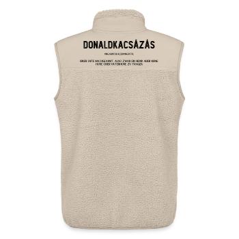 donaldkacsazas - Unisex Sherpaweste von Stanley/Stella - Beige - Hinten - AI Model Male 178 light (178cm)