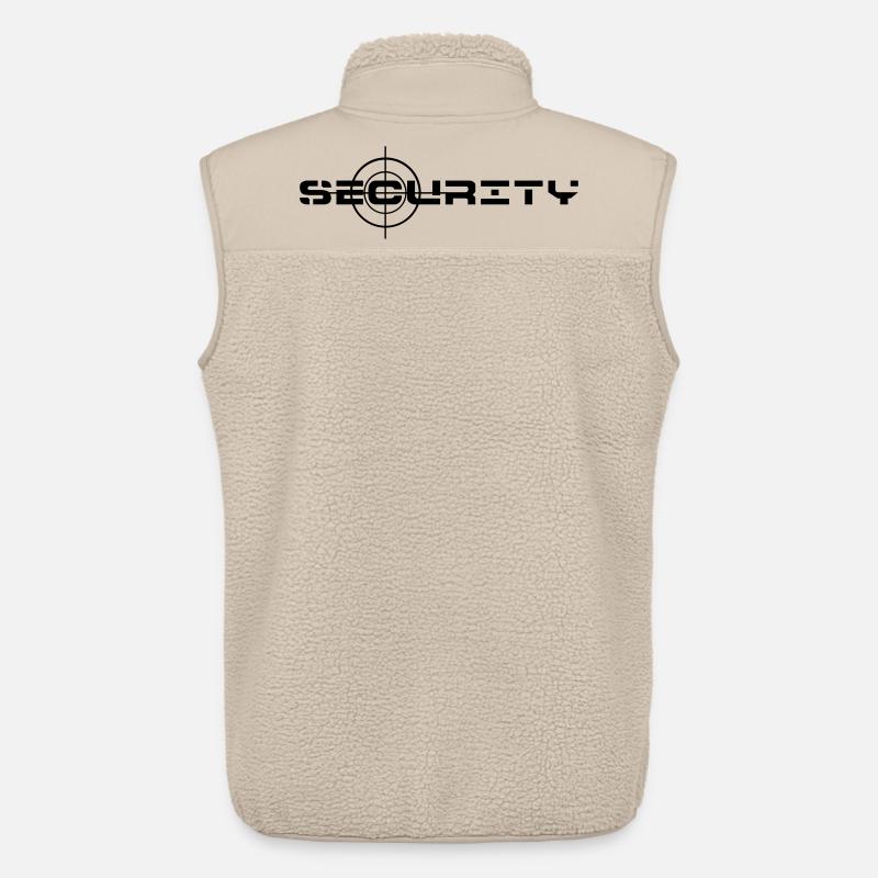 Security, Sicherheitsdienst, Objektschutz - Unisex Sherpaweste von Stanley/Stella - Beige