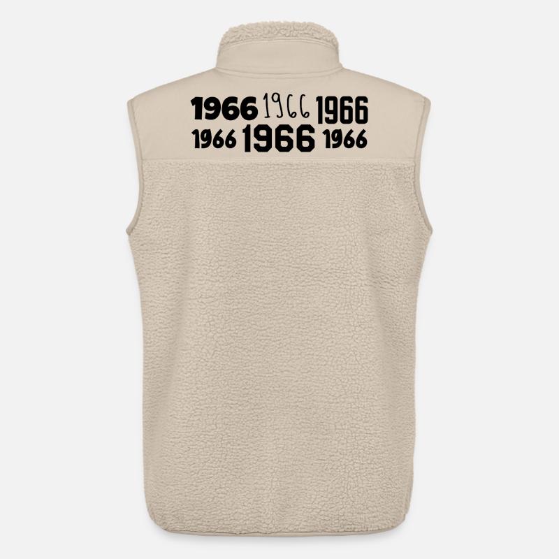 1966 – Großartig seit 1966 - Unisex Sherpaweste von Stanley/Stella - Beige