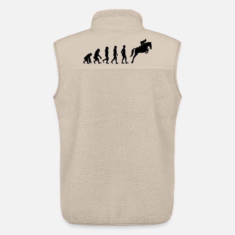 Reiter Evolution - Unisex Sherpaweste von Stanley/Stella - Beige