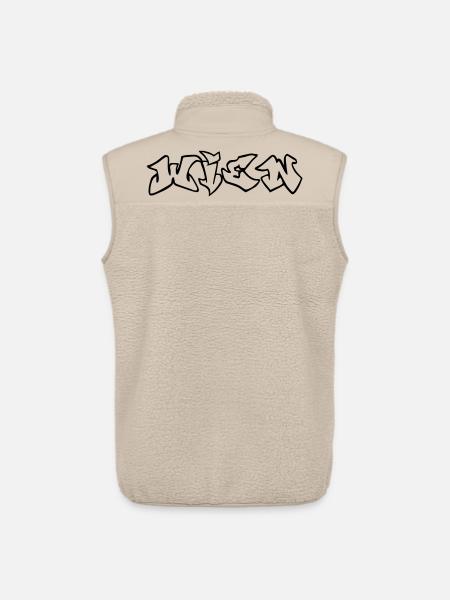 Vienna - Unisex Sherpa Gilet by Stanley/Stella - beige