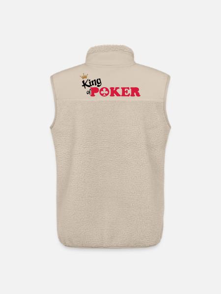 poker - Veste sans manches sherpa unisexe Stanley/Stella - beige