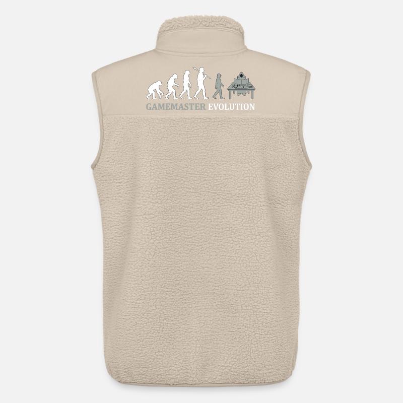 Gamemaster Evolution – Tabletop RPG Design - Unisex Sherpa Gilet by Stanley/Stella - beige