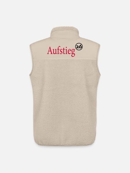 Promoted 2026 Promotion - Unisex Sherpa Gilet by Stanley/Stella - beige