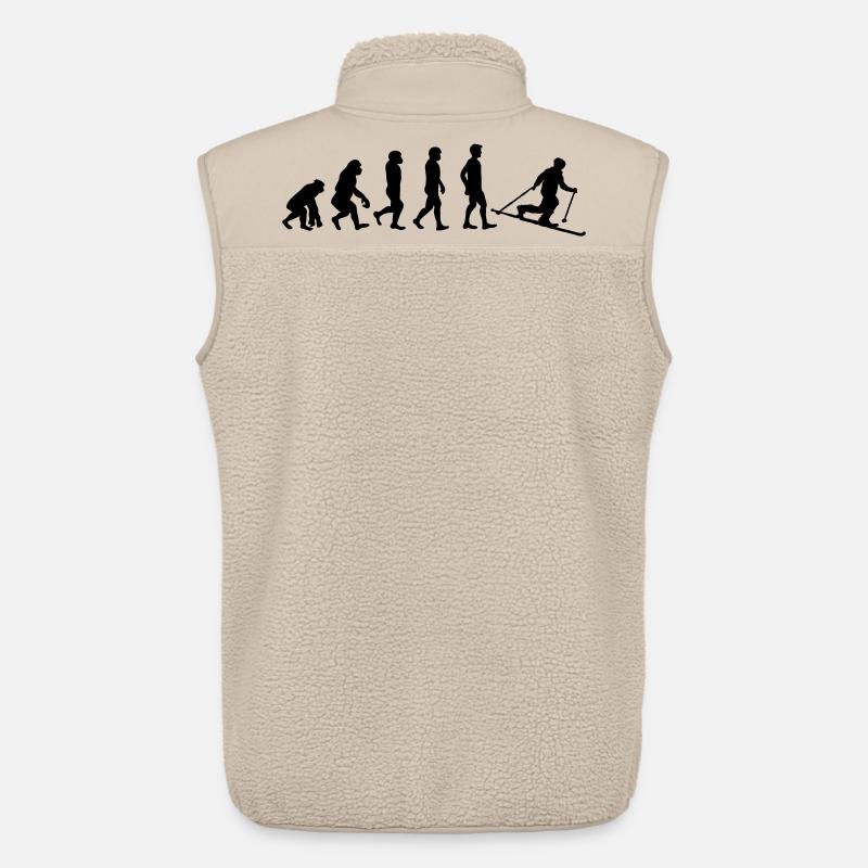 Evolution Telemark - Unisex Sherpaweste von Stanley/Stella - Beige