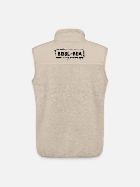 Beisl-Bua – Viennese dialect cult saying - Unisex Sherpa Gilet by Stanley/Stella - beige