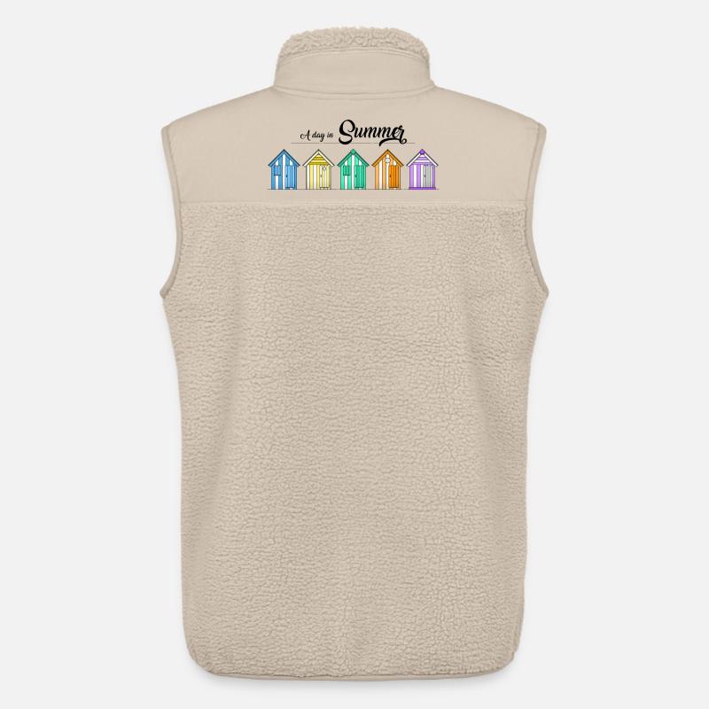 Strandhütten - Unisex Sherpaweste von Stanley/Stella - Beige