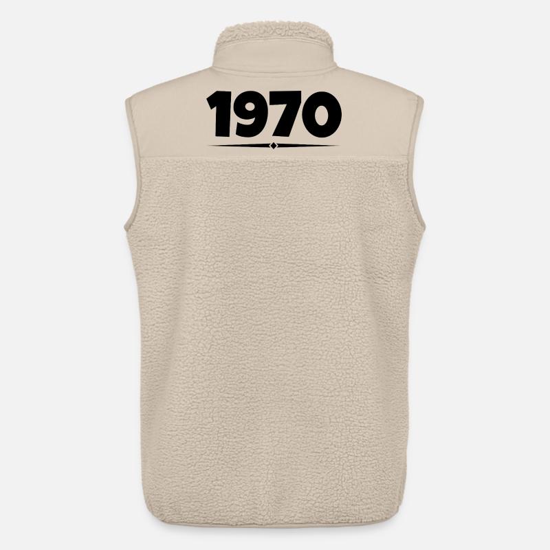Geschenk von 1970 - Unisex Sherpaweste von Stanley/Stella - Beige