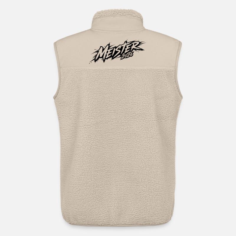 Meister 2026 - Unisex Sherpaweste von Stanley/Stella - Beige