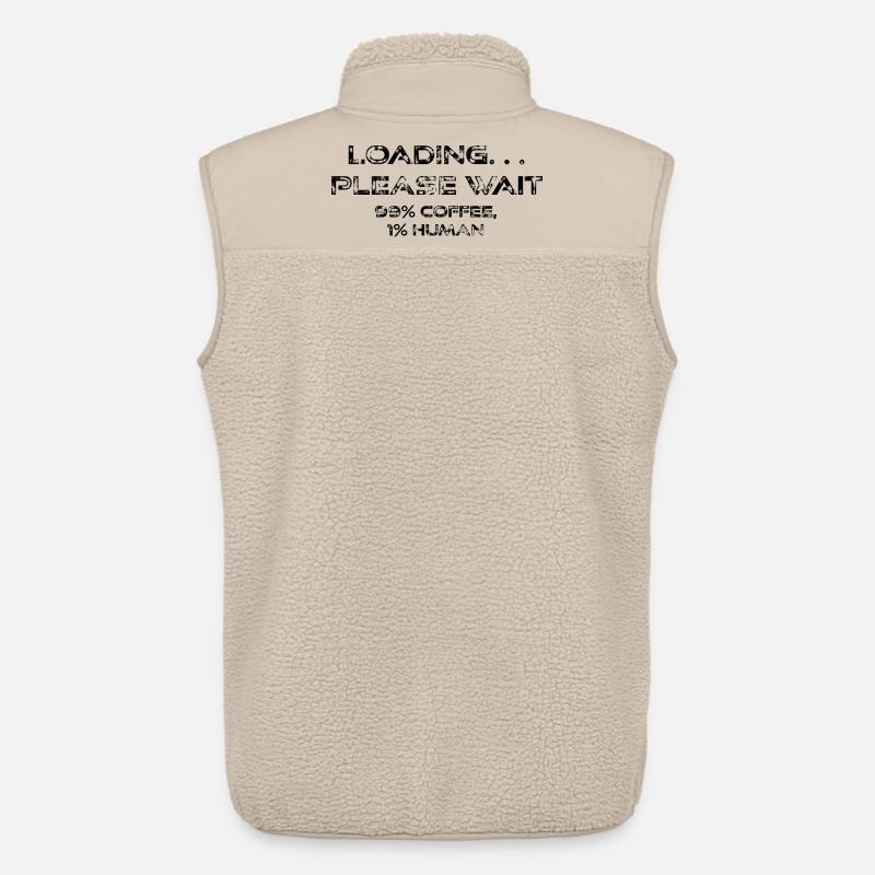 Loading - Unisex Sherpaweste von Stanley/Stella - Beige