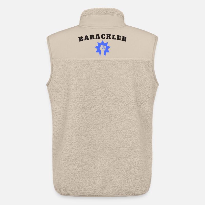 Barackler - Unisex Sherpaweste von Stanley/Stella - Beige