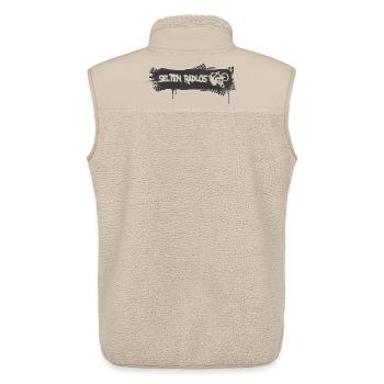 Fahrrad, Sport, Radfahren Geschenk Radeln Radler - Unisex Sherpaweste von Stanley/Stella - Beige - Hinten - AI Model Male 178 light (178cm)