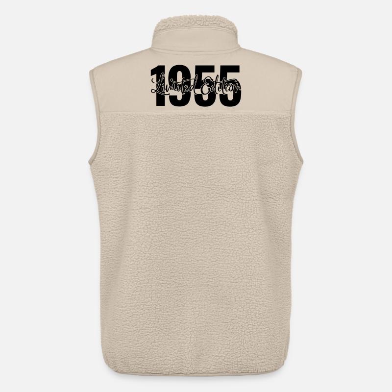 Limited edition 1955 - Unisex Sherpaweste von Stanley/Stella - Beige