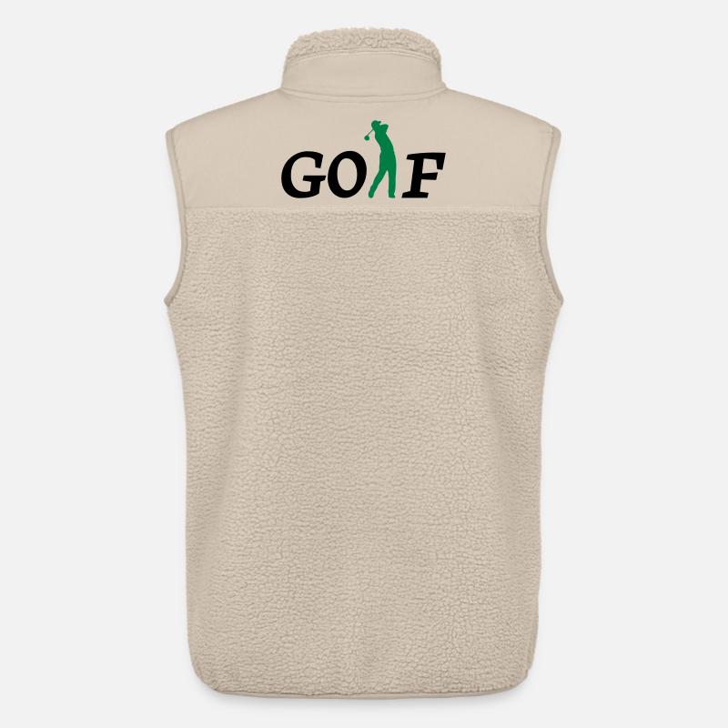Golf - Unisex Sherpaweste von Stanley/Stella - Beige