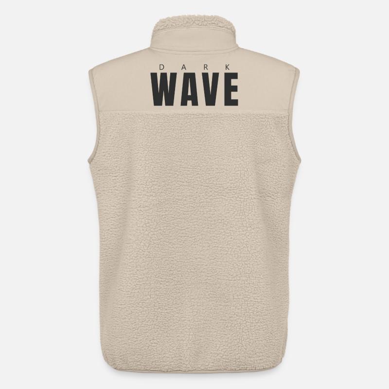 Dark Wave - Unisex Sherpaweste von Stanley/Stella - Beige