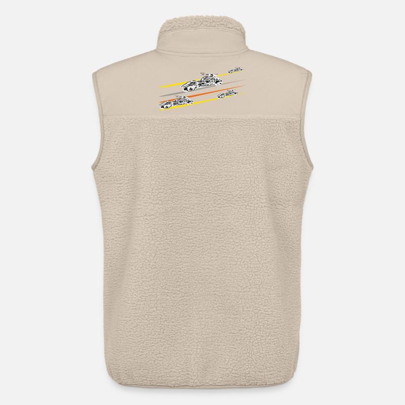 Motorrad Chopper - Unisex Sherpaweste von Stanley/Stella - Beige