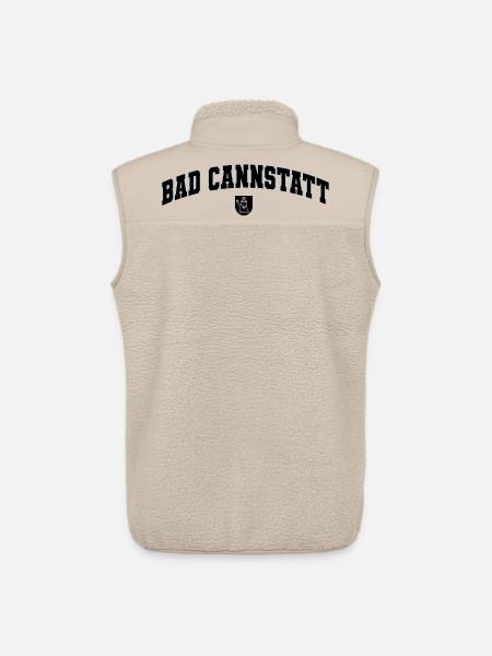Bad Cannstatt  - Unisex Sherpaweste von Stanley/Stella - Beige