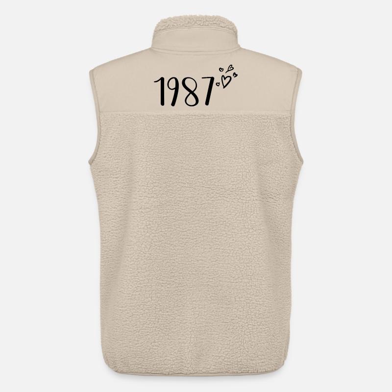 1987 - Unisex Sherpaweste von Stanley/Stella - Beige