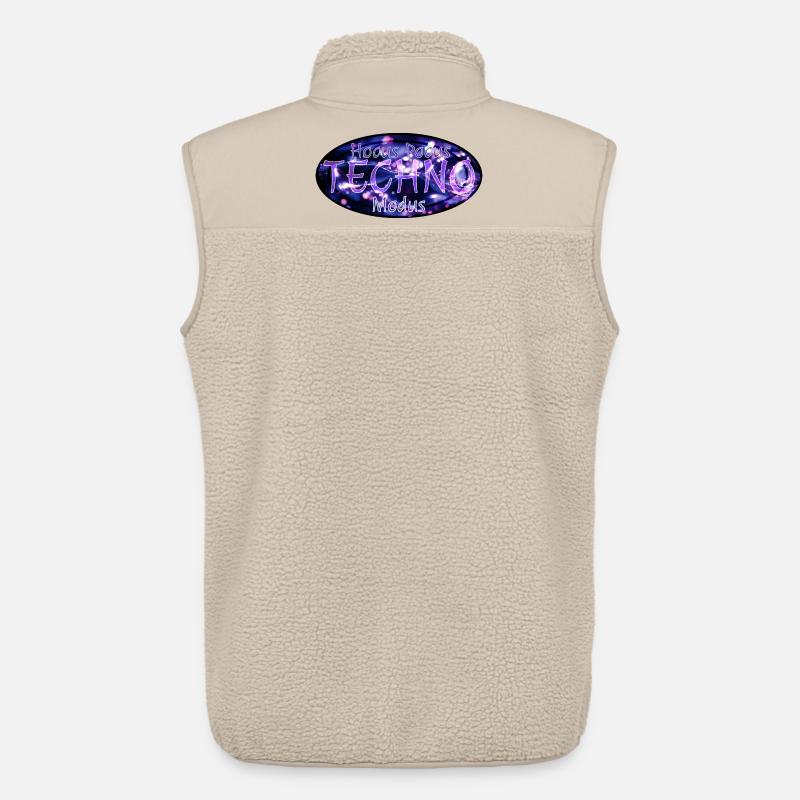 Hocus Pocus Techno Mode - Unisex Sherpa Gilet by Stanley/Stella - beige