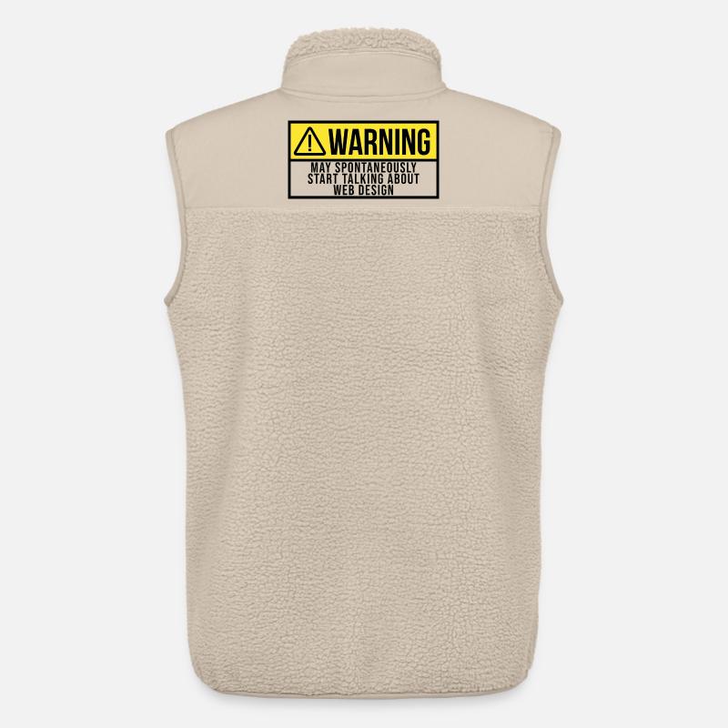 Diseño Web Diseño Web - Chaleco sherpa MEDIUM FIT Unisex Stanley/Stella - beige