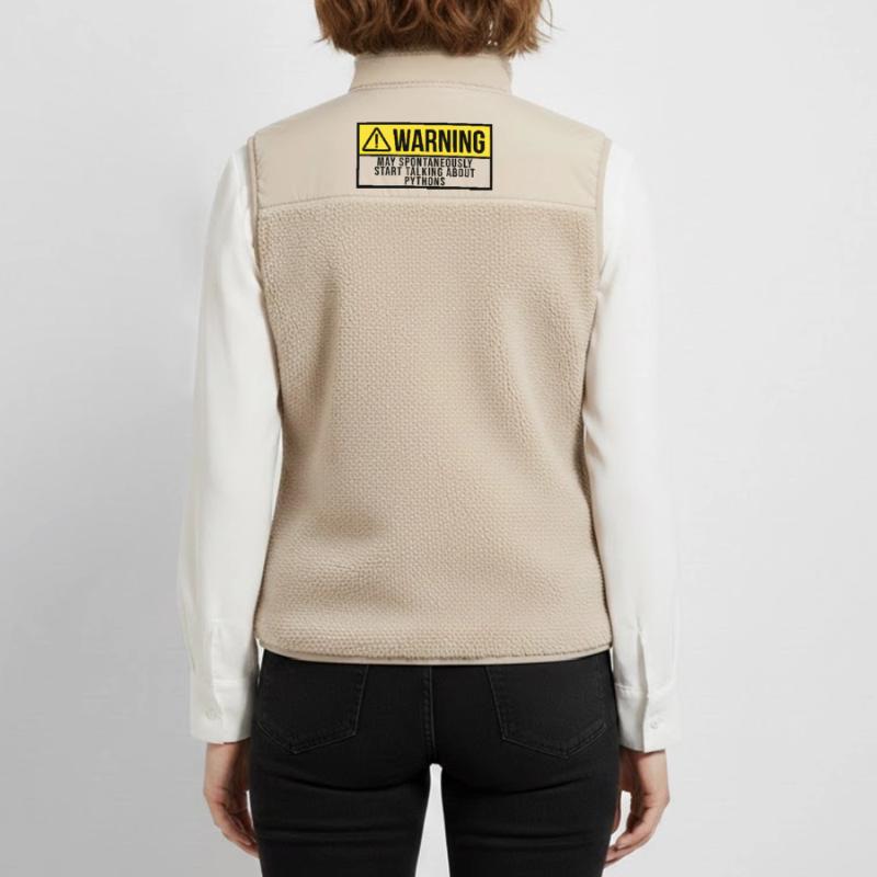 Python Unisex Sherpa Gilet by Stanley/Stella